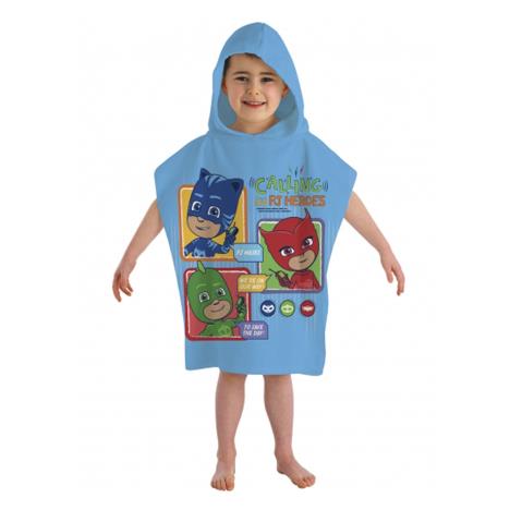 PJ Masks Calling All Heroes Hooded Towel Poncho £8.99
